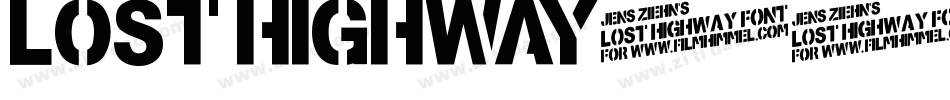 Lost Highway字体转换